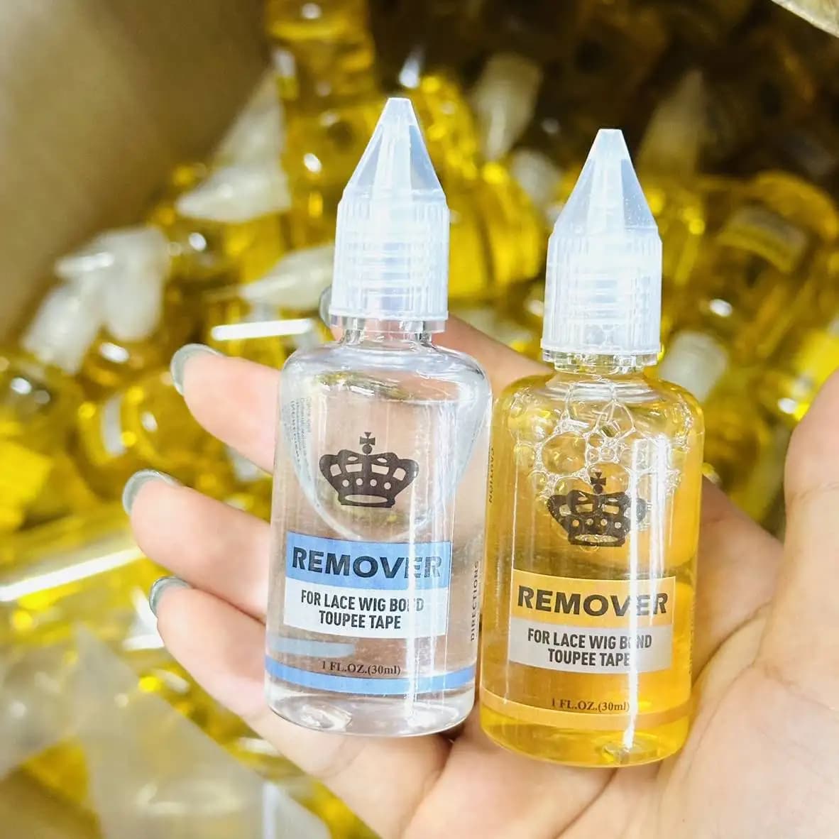 Dissolvant de colle pour perruque, 2 pièces, 30ml, bande dans les Extensions de cheveux |   Solvant 