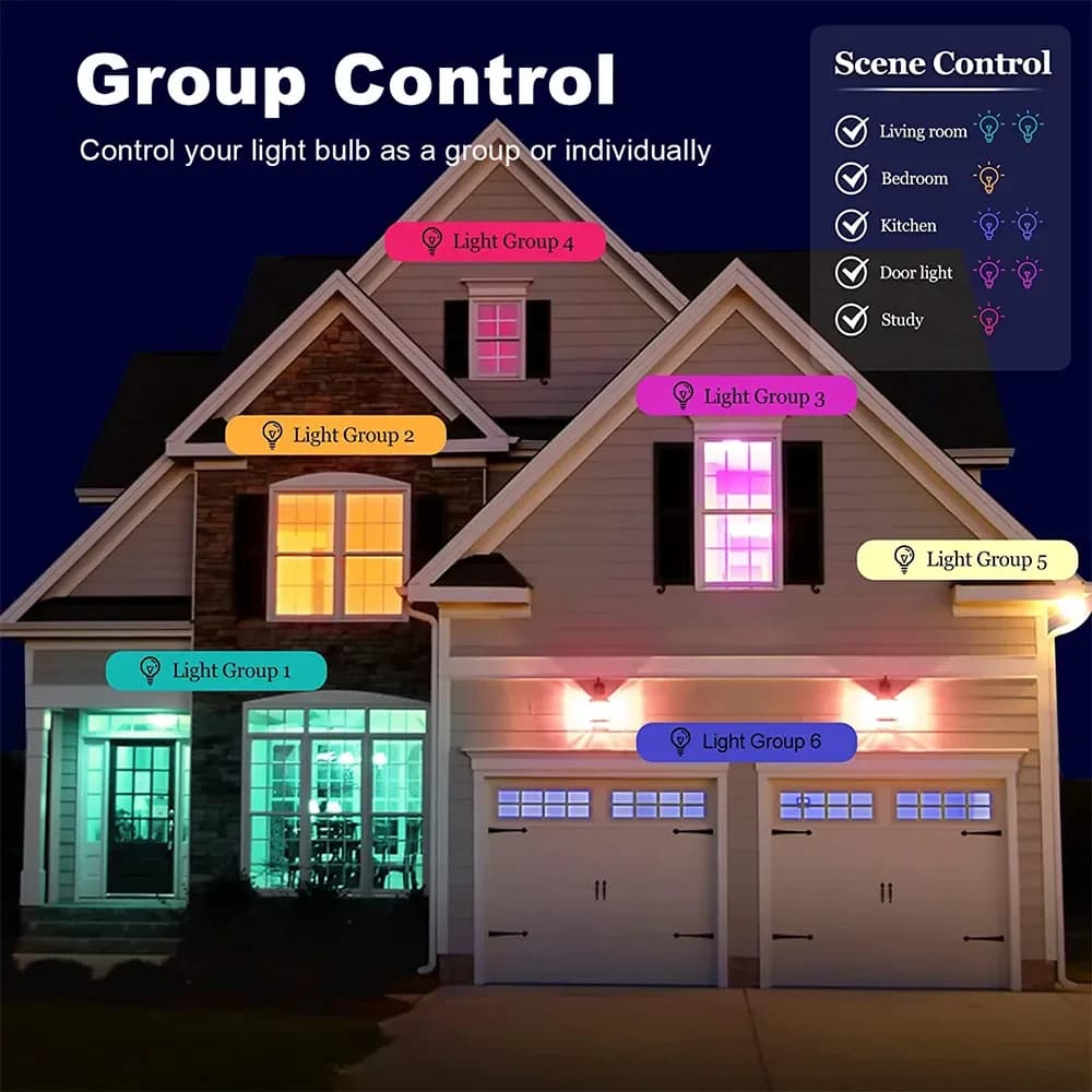 Ampoule Led Zigbee 18W 15W, 1 pièce, RGB + WW + CW E27, Tuya, Wifi, pour maison intelligente, Compat