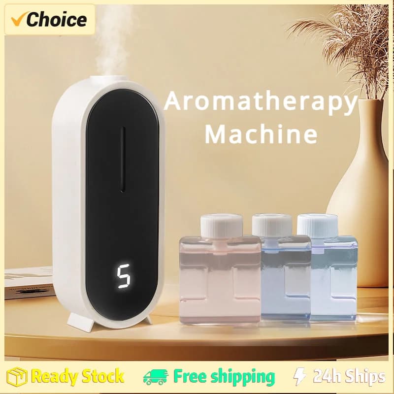 Pulvérisateur de parfum automatique USB, lumière ambiante, Machine d'aromathérapie murale, huile ess