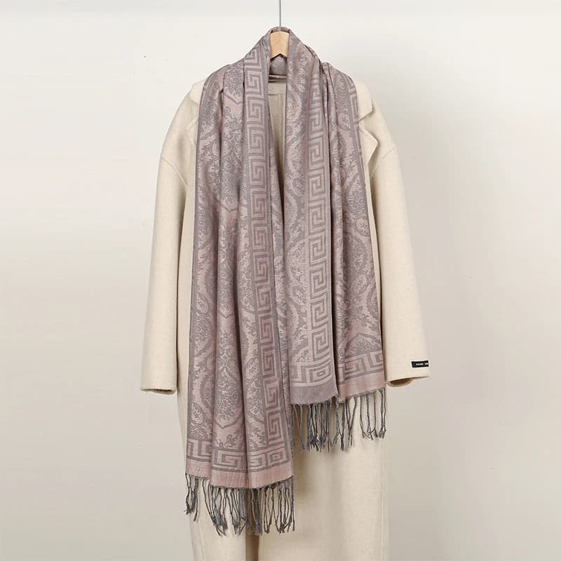 Écharpe de luxe en cachemire épais pour femmes, imprimé, nouveaux enveloppes Pashmina, Poncho de voy