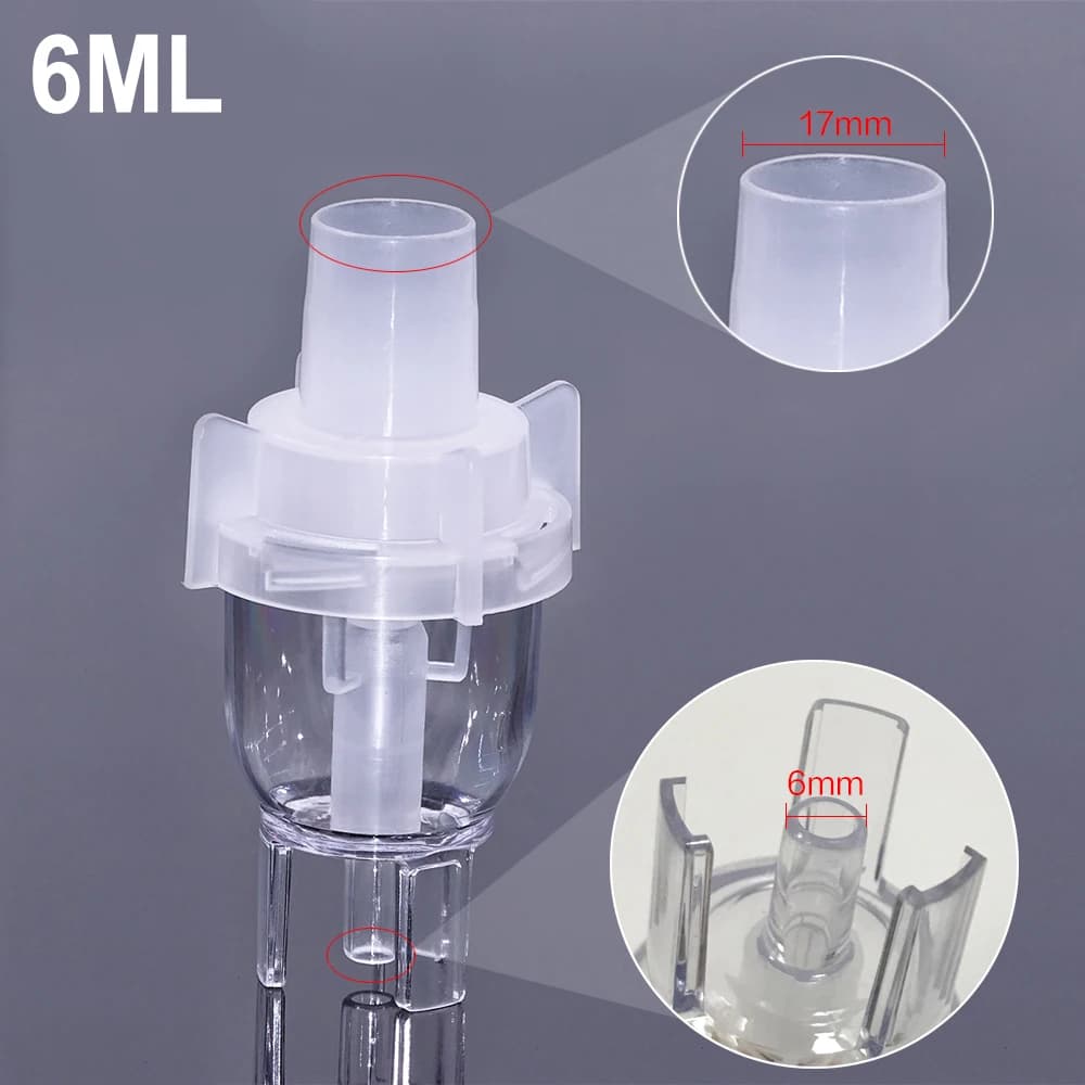 Tasse atomisée médicale 10/6ML, inhalateur d'allergie, tasse atomisée, compresseur d'air, nébuliseur