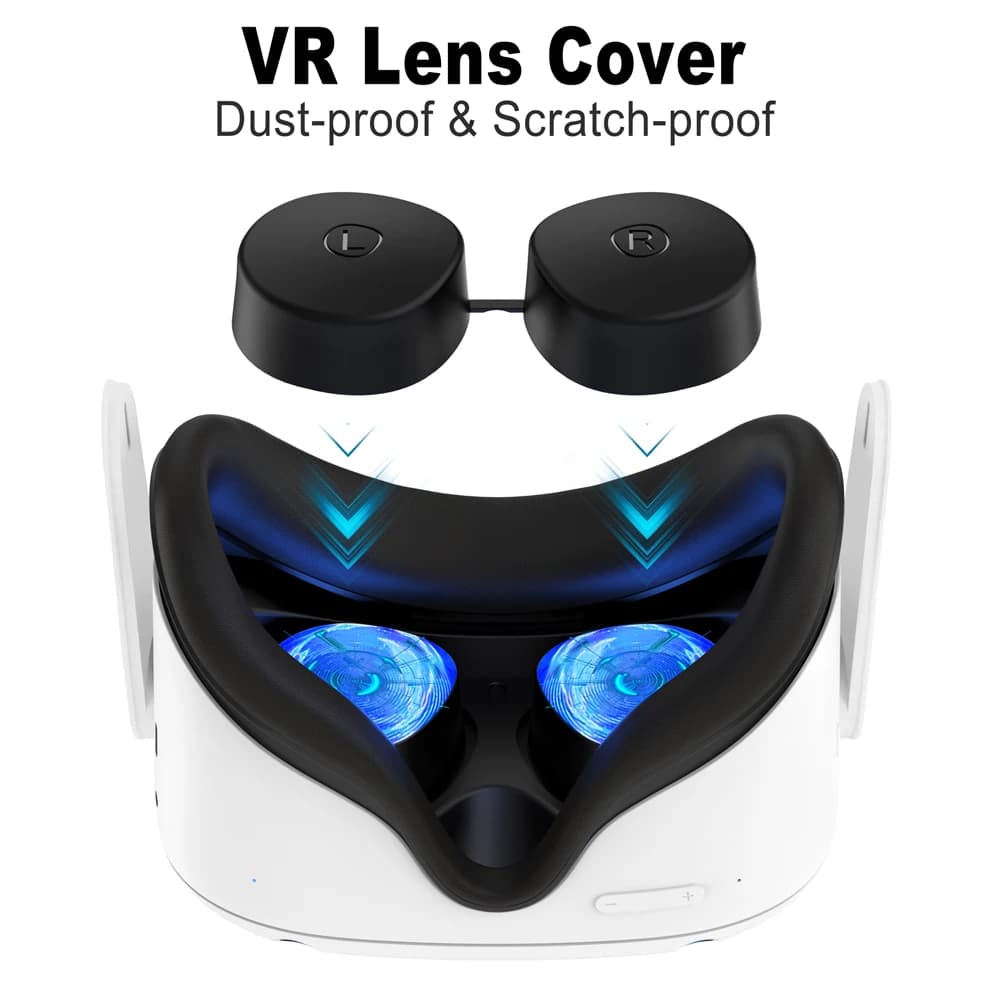 VR housse de protection Elite sangle sangle de tête contrôleur tactile coque avec sangle poignée poi