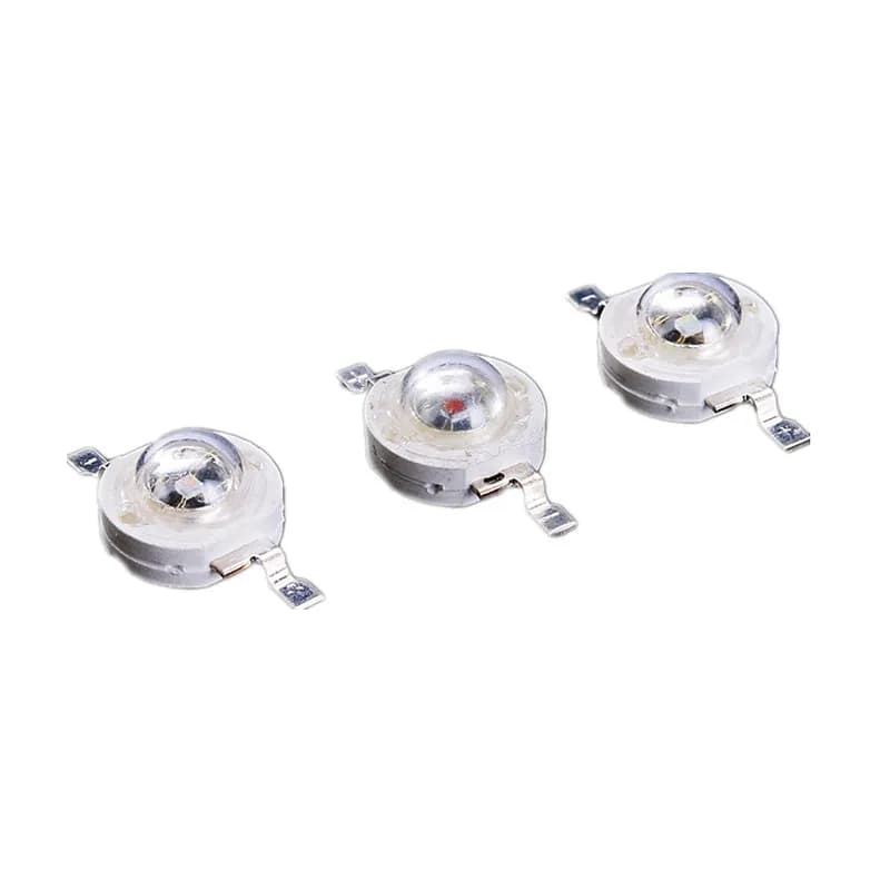 Perles LED haute puissance 1W 3w, blanc froid 6000k chaud naturel 4000k rouge 660nm vert bleu 460nm 