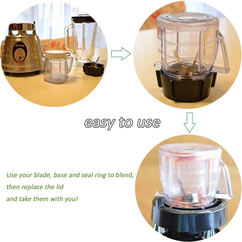 Pièces de rechange pour mélangeur Oster, mini pot de mélangeur Osterizer 4937, accessoire de tasse, 