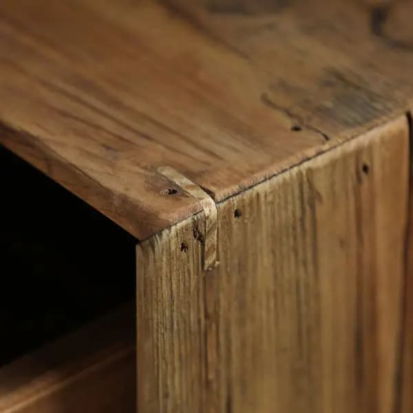 Ensembles de lit king size en bois de meubles de chambre à coucher de rangement modernes avec des ta