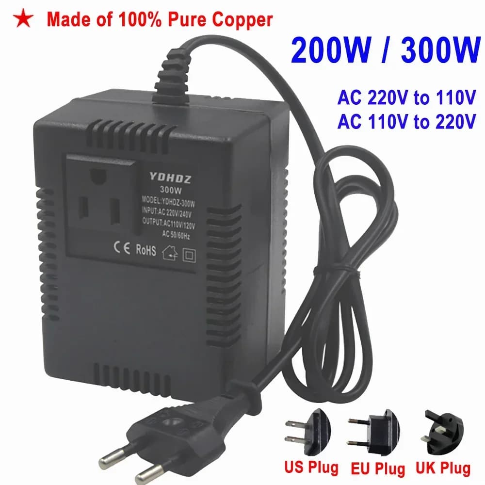Transformateur de puissance régulateur de tension 220V à 110V, convertisseur de tension, transformat