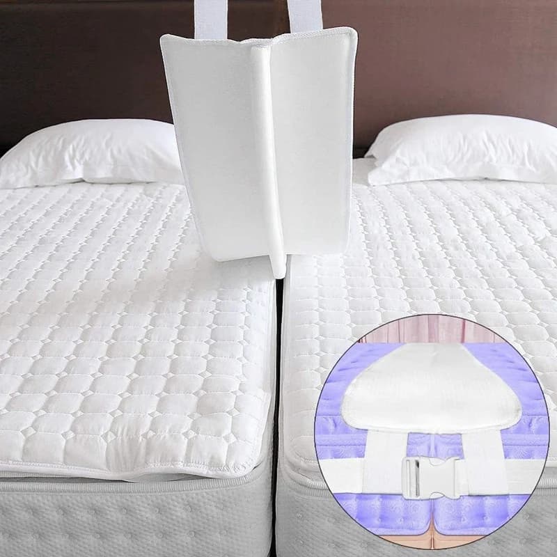 Connecteur de matelas réglable pour lit double, pont de lit, kit de convertisseur, remplissage d'esp