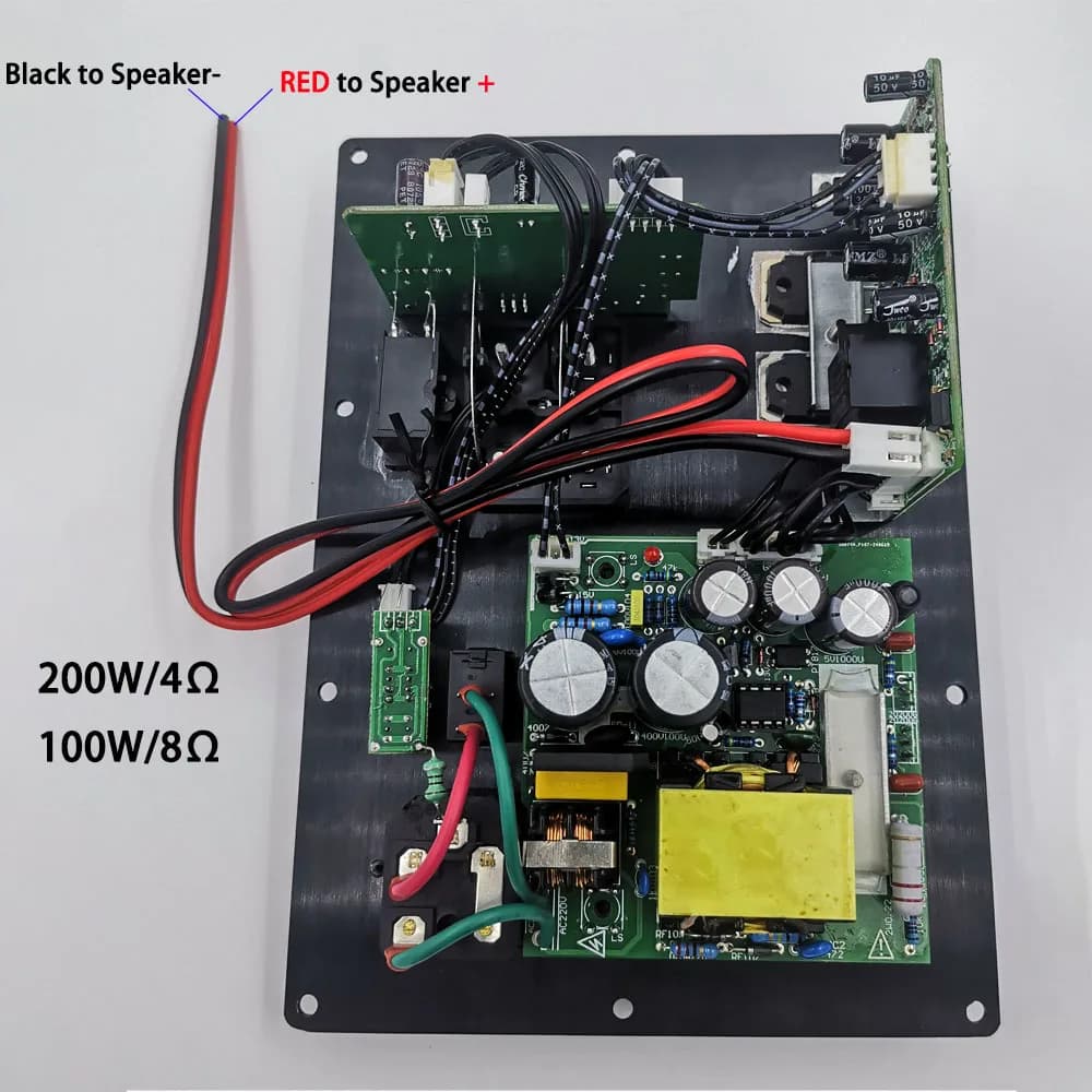 110-220V 200W 100W caisson de basses lourd carte amplificateur de puissance numérique 5.1 et 7.1 car