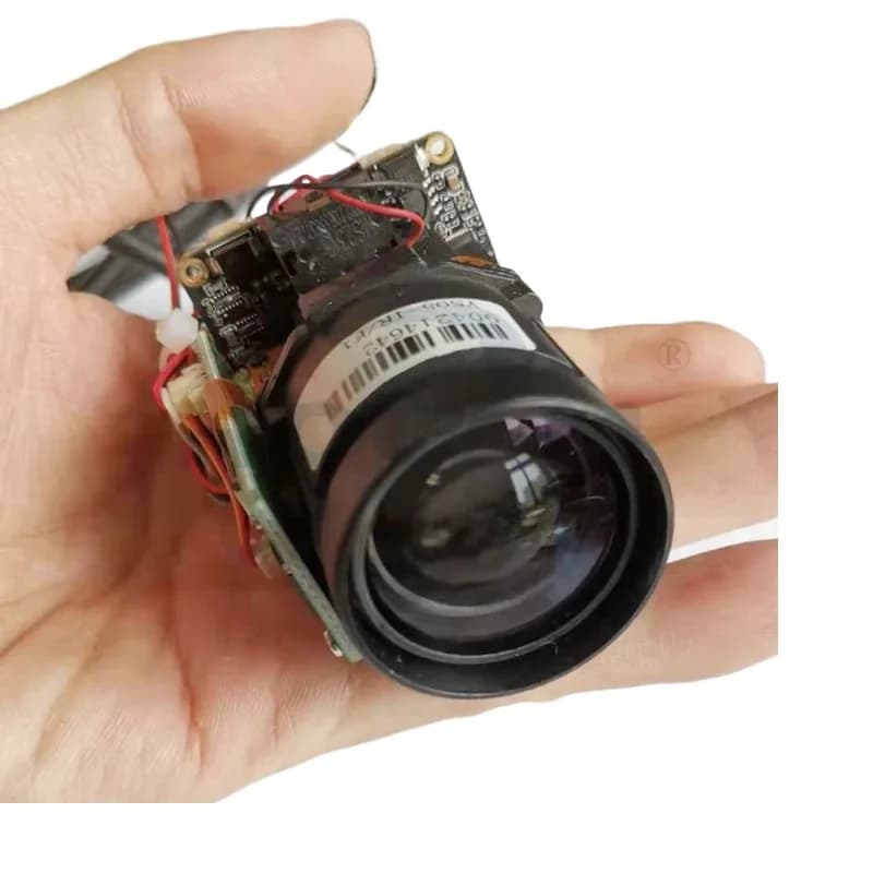 Camhi-Caméra de surveillance PTZ IP WiFi HD 2MP/5MP, avec n'aime x10, objectif 4.9-47mm, système de 