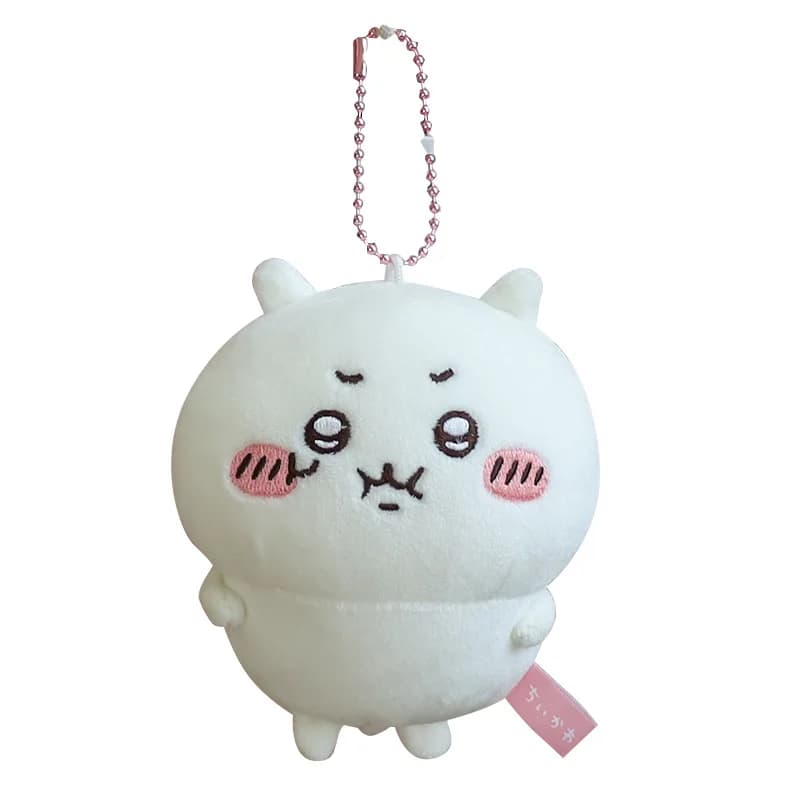 Nouveau 11CM Kawaii Chikawas Hachiware Usagi Angry Pun série peluche porte-clés pendentif doux en pe