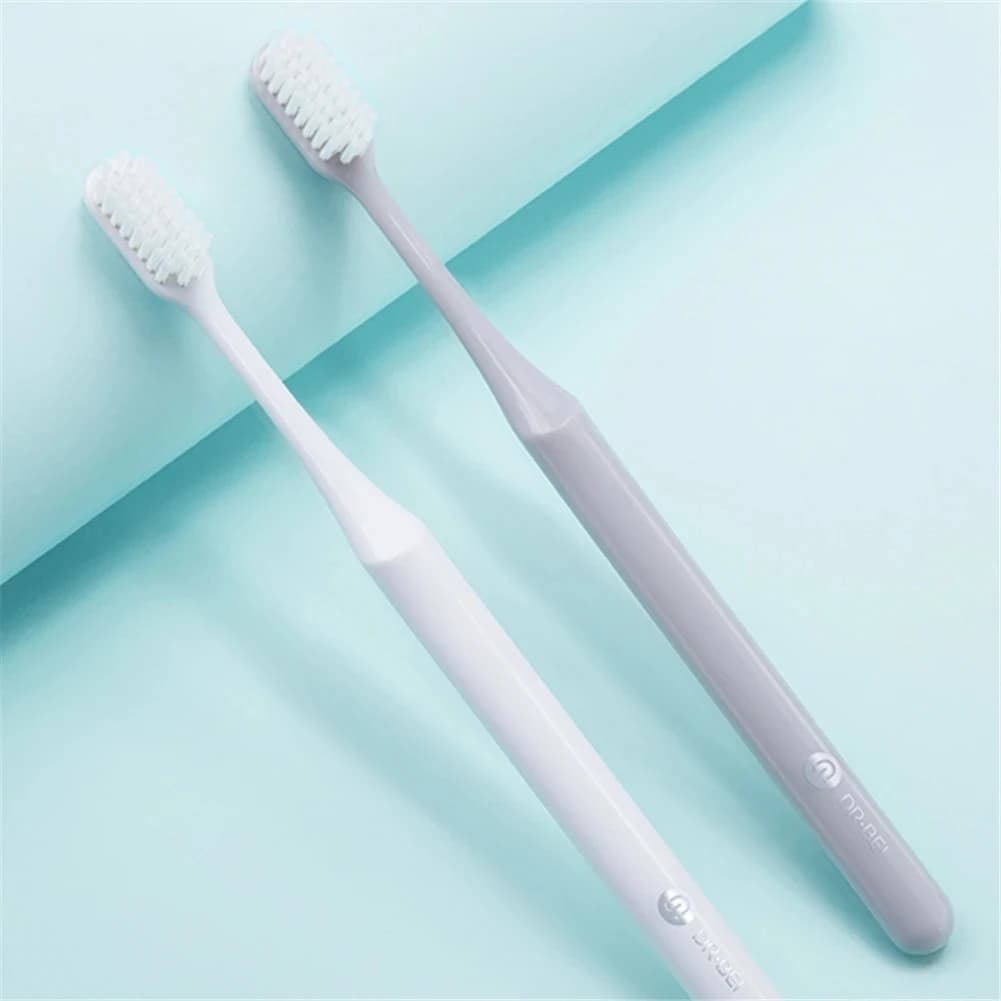 Dr Bei-Brosse à dents pour adulte, version américains, 2 couleurs, soins des gencives, meilleure bro