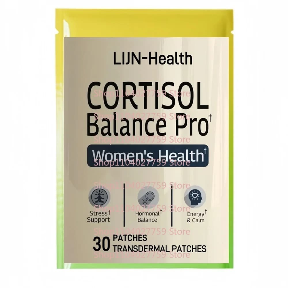 30 patchs patchs transdérmiques Cortisol pour femmes - Détox et gestion Cortisol - Support supplémen