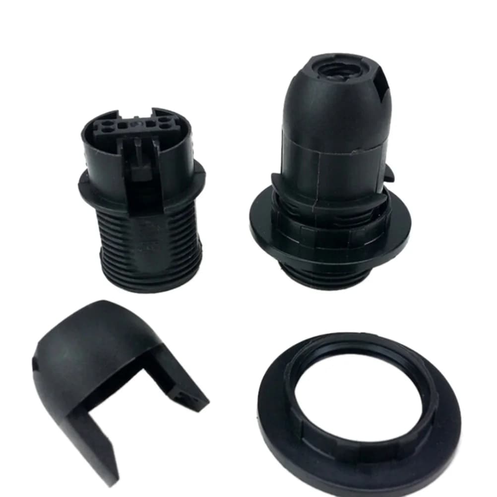 Vis Edison ES E14 M10, support de lampe à ampoule, douille à suspension et collier d'abat-jour, 1 pi