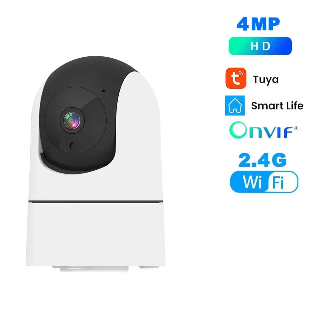 Tuya-Caméra de surveillance intérieure IP WiFi HD 6MP/5G, dispositif de sécurité sans fil, babyphone