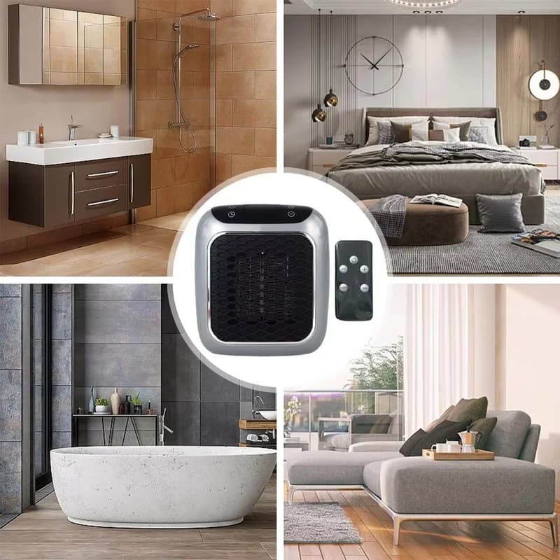 Mini-chauffage rapide pour la maison, ventilateurs de chauffage pour petites salles de bain, chauffa