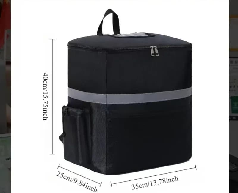 Sac à dos isotherme imperméable pour livraison de repas, robuste, pour livreurs