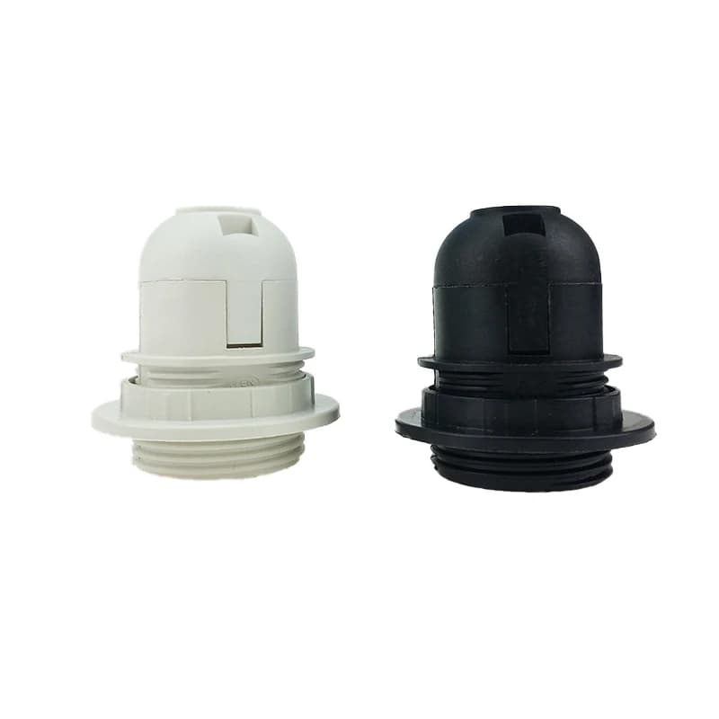 Douille de lampe LED E14 E27, support de puissance, convertisseur de douille électrique suspendue, a