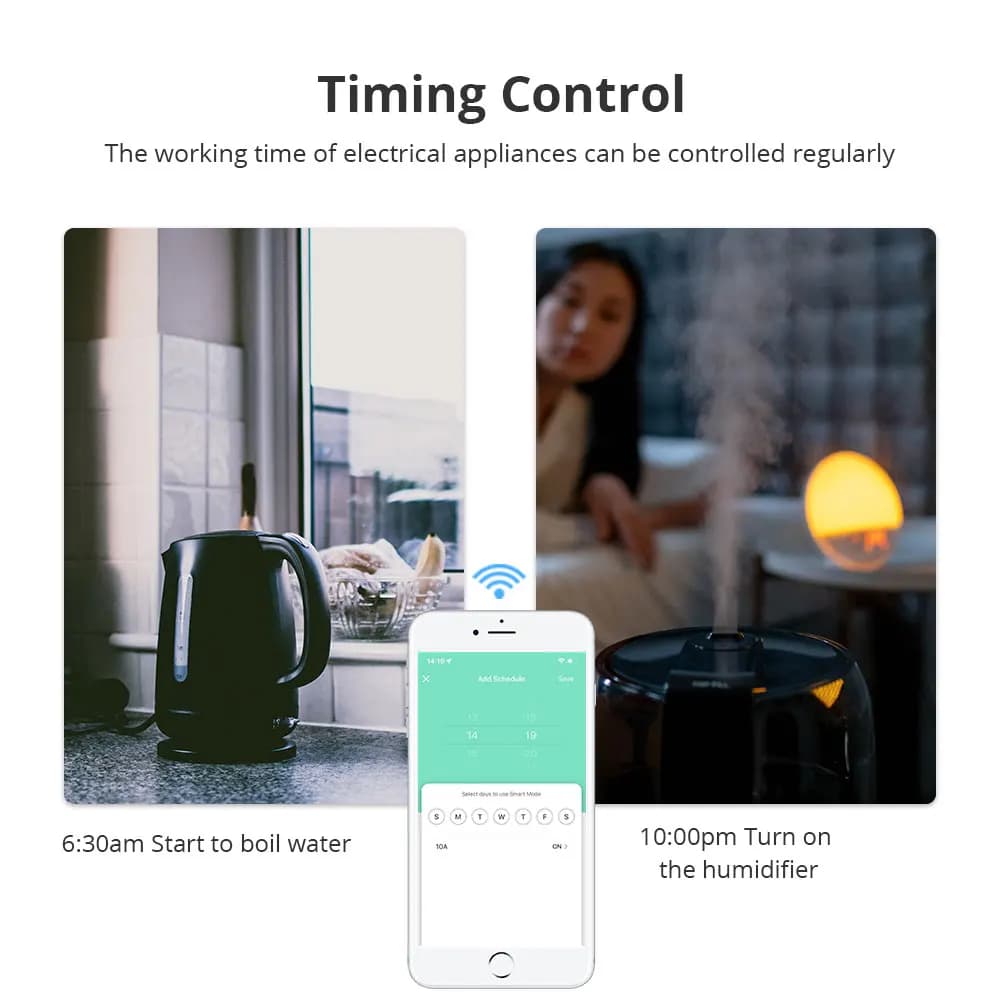 Zemismart Zigbee prise brésilienne intelligente 10A 20A prises fonctionnent avec l'application Tuya 