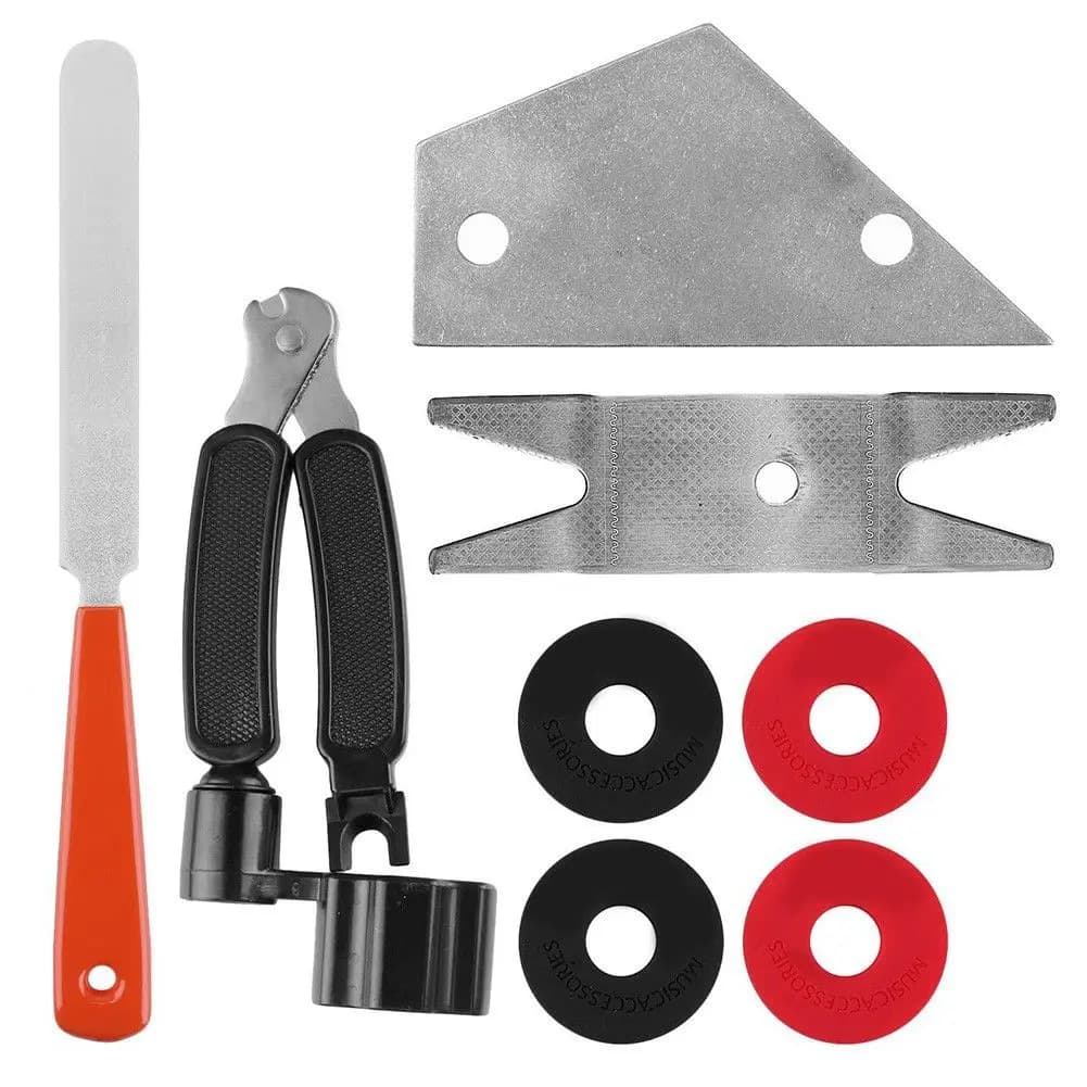 JECare-Kit d'outils de réparation et d'entretien, 3 en 1, enrouleur de ficelle, action de chute, règ