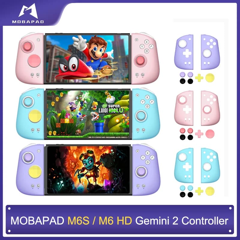 Mobapad M6s/M6 HD pour Nintendo Switch/Switch OLED réglable Joystick effet Hall contrôleur JoyPad pa