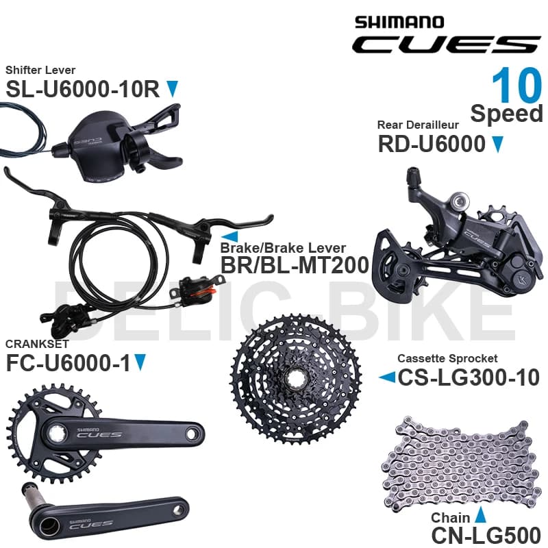 WinterMANO toxique ES U6000 Groupe SL-U6000-10R RD-U6000 FC-U6000-1 CS-LG300 CS-LG400 CN-LG500 MT200