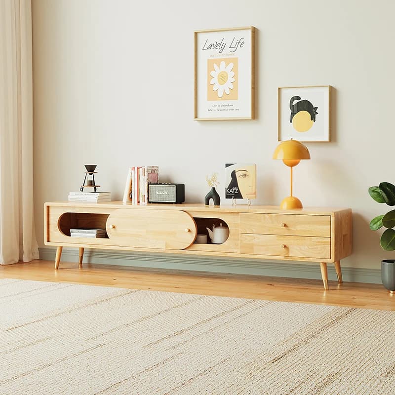 Meubles Tv modernes japonais rustique nordique minimaliste Glamour supports Tv avec tiroirs élégant 