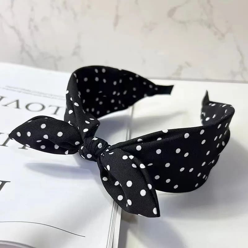 1 pièce, nouveau bandeau rouge vintage pour femme; Bandeau à nœud polyvalent avec bord large ; Acces