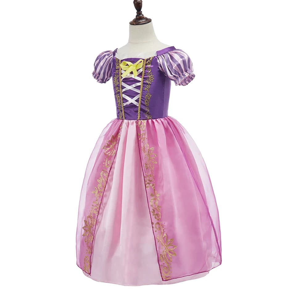 Costume de princesse Cosplay pour filles, robe de princesse pour Halloween, anniversaire, spectacle,