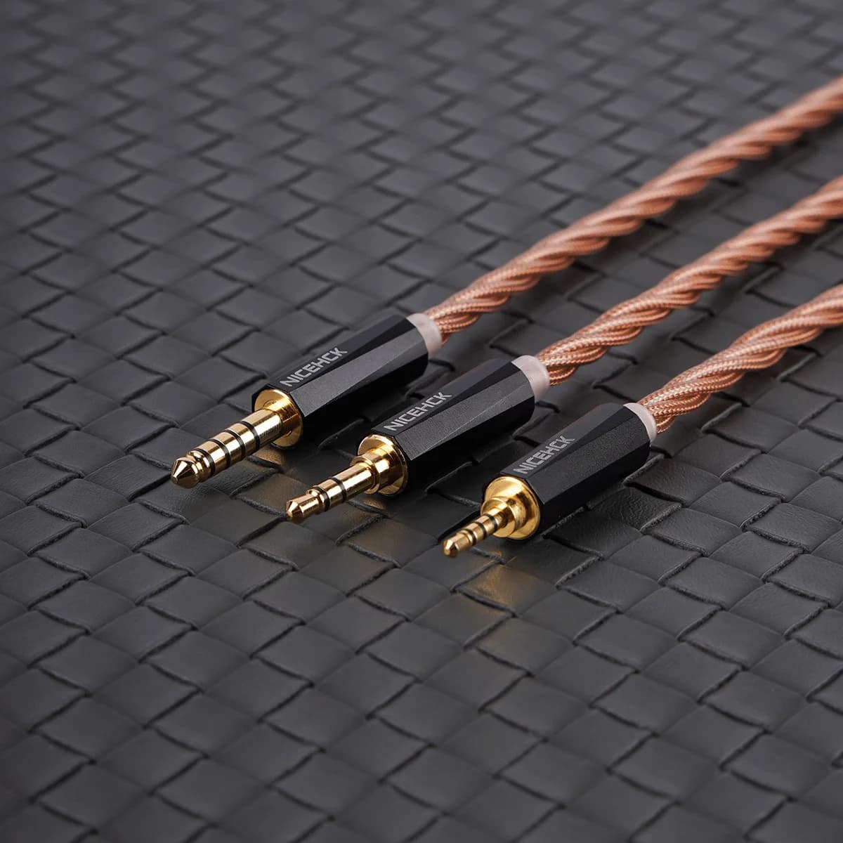 NICEHCK OurOasis fil d'écouteurs HiFi Furukawa cuivre mélangé avec 6N OFC écouteurs IEM mise à nivea