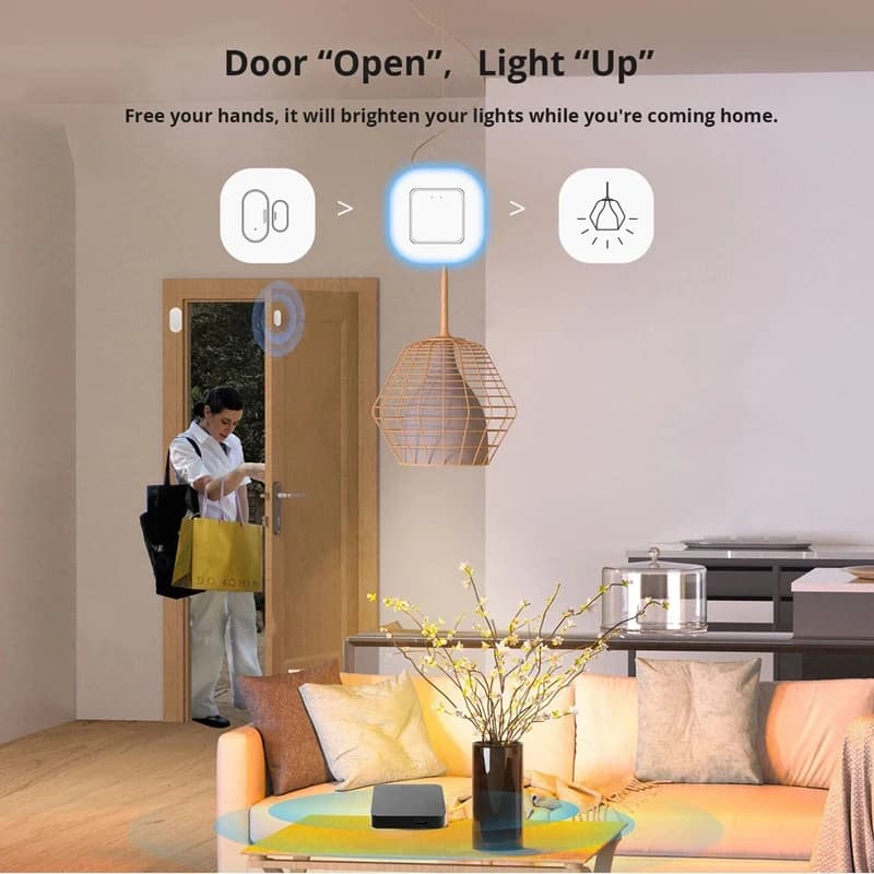 Tuya-airies de passerelle WiFi Zigequation Bluetooth multimode, appareils ménagers intelligents sans