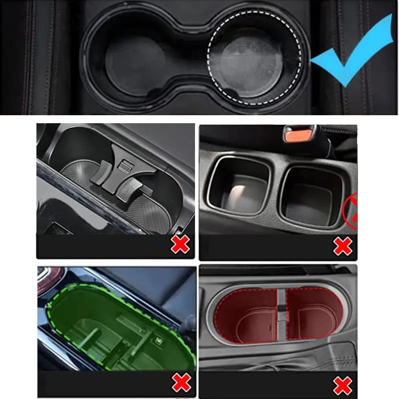 Escalade d'extension de porte-gobelet de voiture avec poignées, porte-gobelet de voiture amovible, p