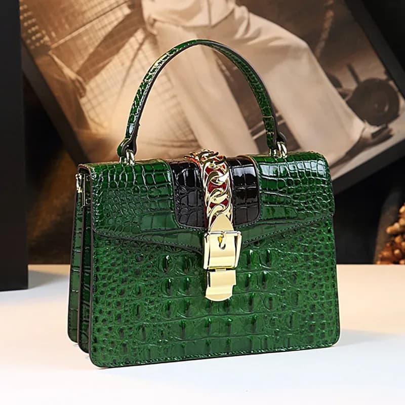 Sacs à main en cuir véritable pour femmes, marque de mode de luxe, sac à bandoulière initié, petit c