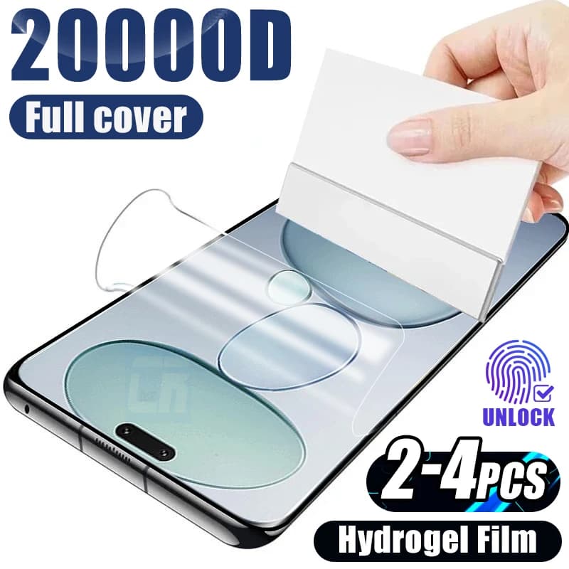 Film Hydrogel incurvé en Silicone souple, 2-4 pièces, pour Xiaomi Civi 5 4 Pro 14 Civi, protecteur d