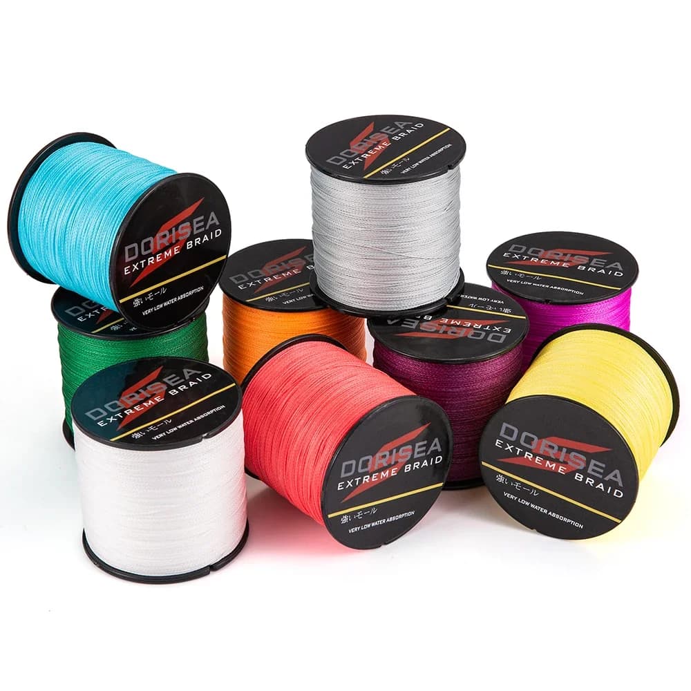 DORISEA X4 100M 6LB-100LB ligne de pêche Multifilament PE tressée extrême fil matériel de pêche