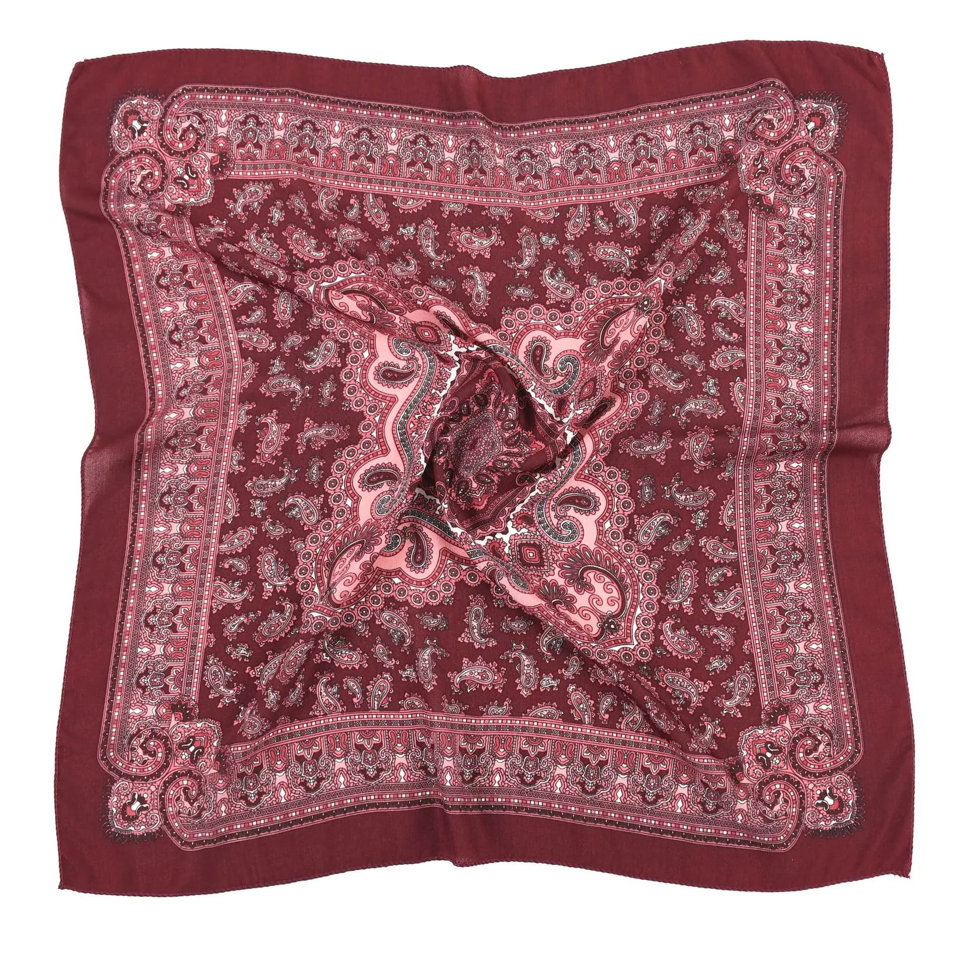 Foulard National russe pour femmes, foulard de Style ethnique, carré imprimé Floral, Bandana, moucho