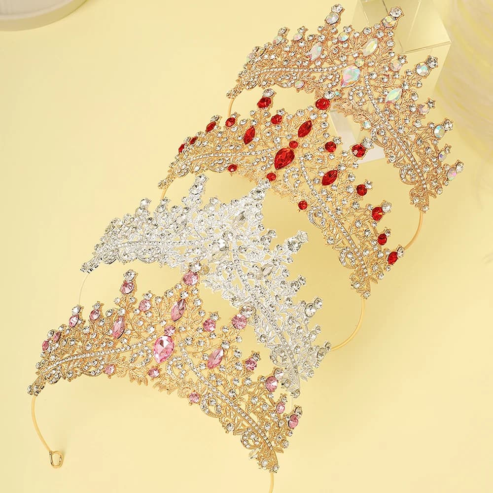 1 pièce de bandeau couronne multicolore adapté aux filles à porter lors des fêtes d'anniversaire et 