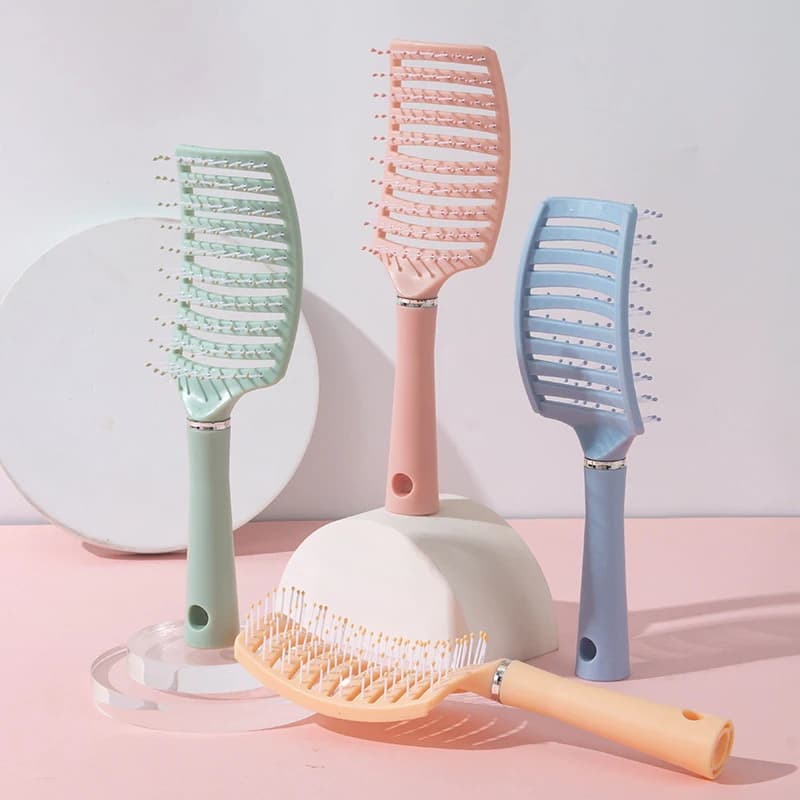 Brosse de massage antistatique, peigne de massage pour cheveux et cuir chevelu pour femmes, outil pr