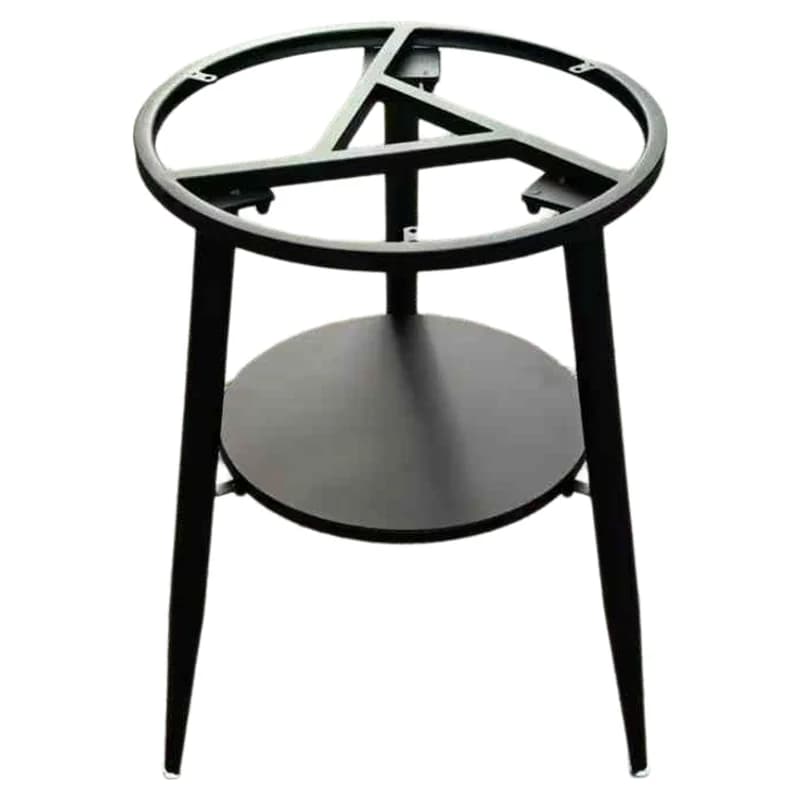 Base de Table de balcon en métal, Table à manger moderne, support de pied à double niveau, support d