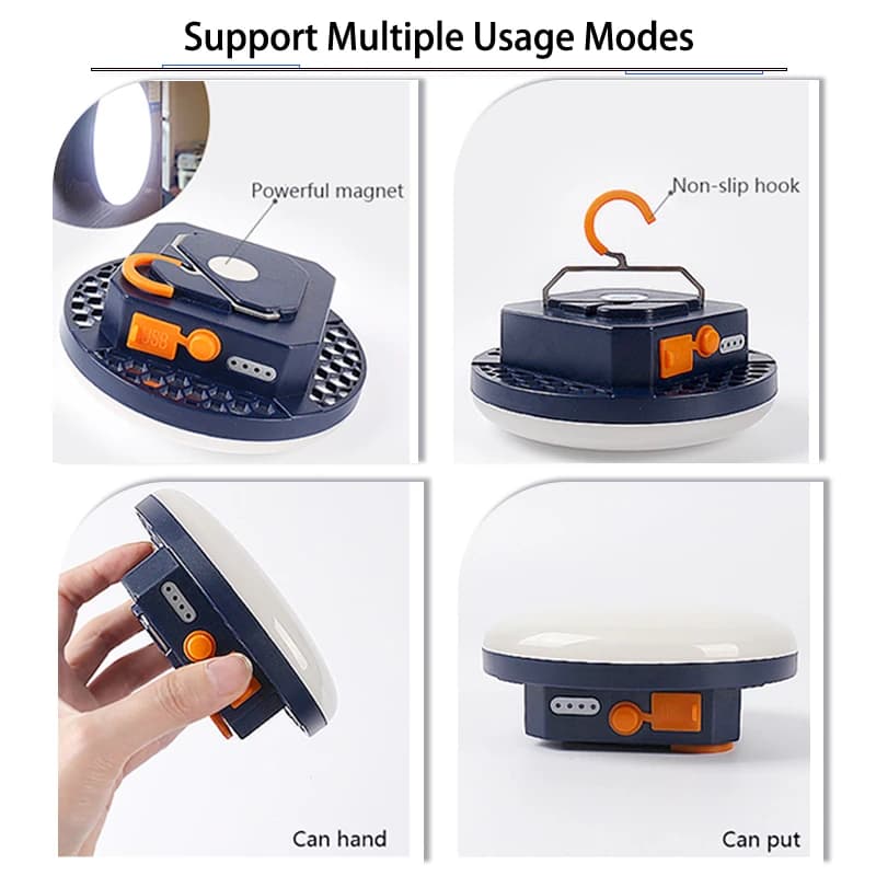 9900mah longue endurance 30w haute puissance Camping lanterne portable lanterne rechargeable multifo