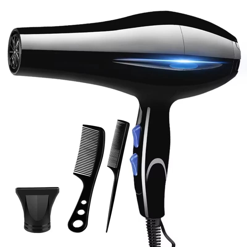 Sèche-cheveux 2200W professionnel puissant sèche-cheveux chauffage rapide réglage chaud et froid sèc