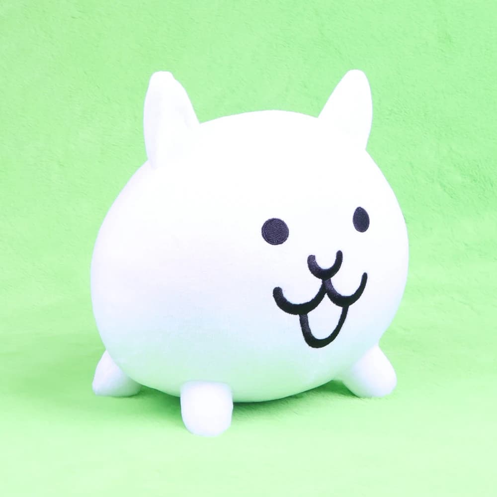 20 cm la bataille chats en peluche jouet Kawaii Neko chat en peluche poupée mignon Anime Figure joue