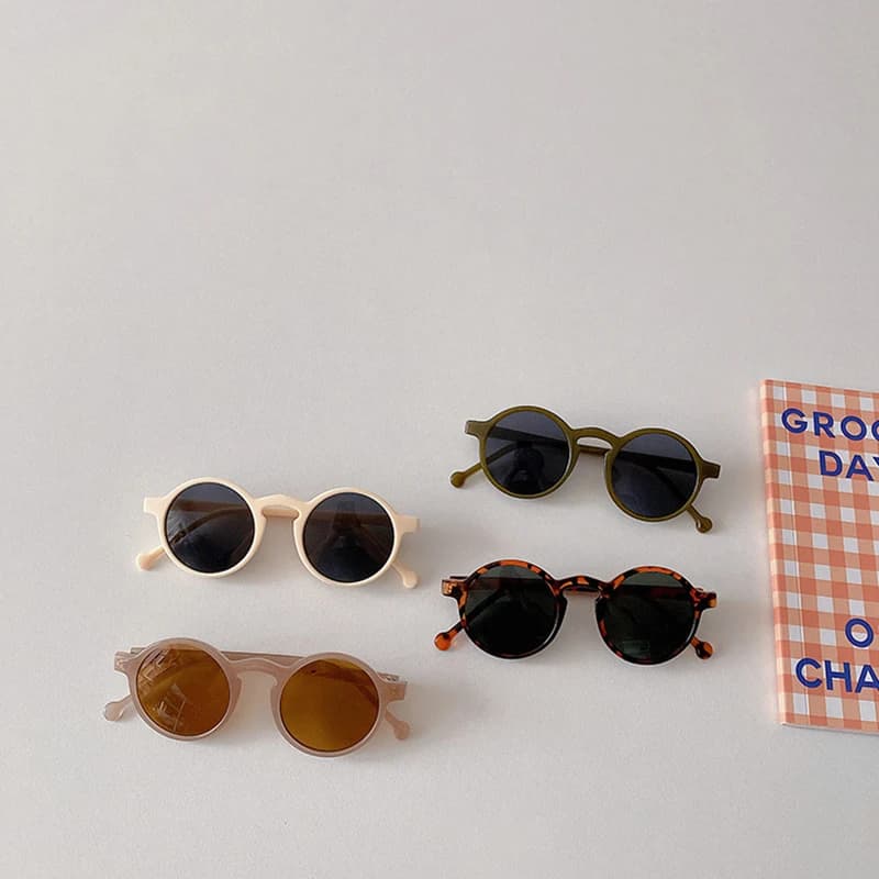 Lunettes de soleil à la mode pour enfants, ChimRunning, Lunettes de soleil à volume personnalisé, De