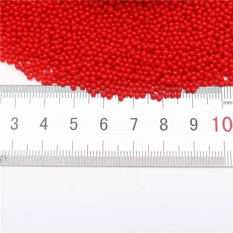 Petites perles rondes en verre de 2mm, 50 g/lot, pour nail art, décoration, comparateur de couleur, 