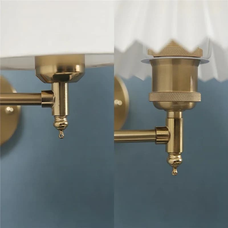 Lampes murales pliantes réglables nordiques bras à bascule rotatif luminaires moderne minimaliste ch