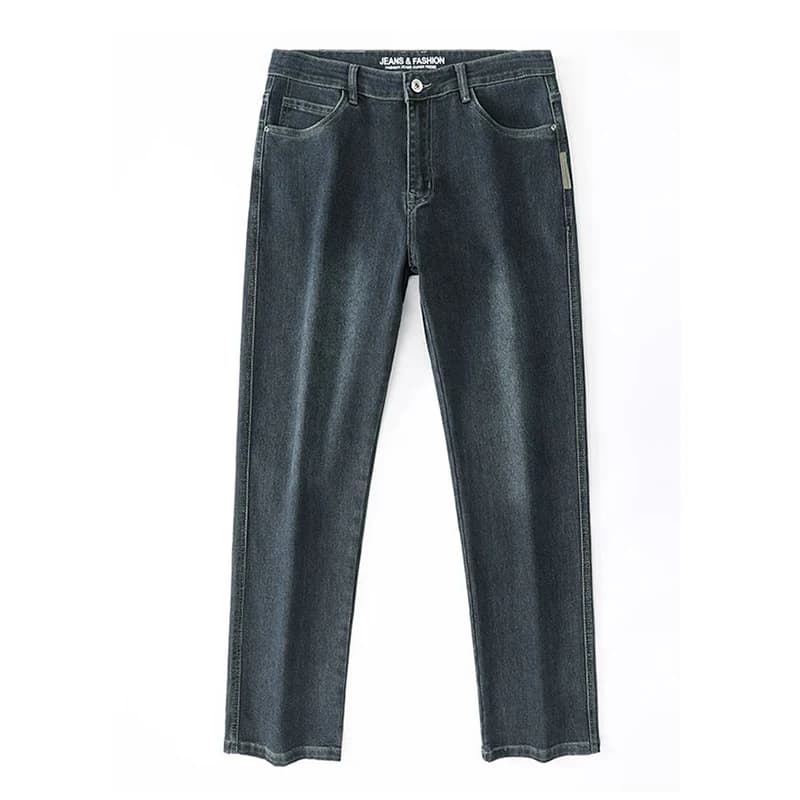 Jean Baggy pour hommes, pantalon en Denim, décontracté, droit, extensible, polyvalent, jambes larges