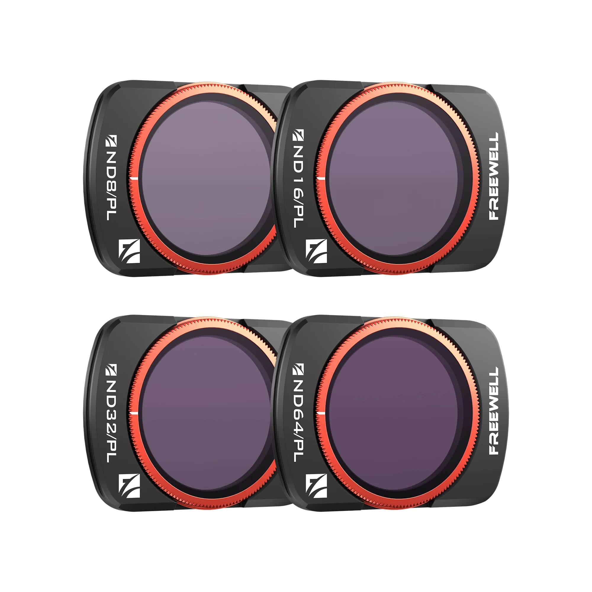 Freewell filtre magnétique ND/PL, 4 pièces, pour caméra DJI Osmo Pocket 4/Pocket 3, installation san