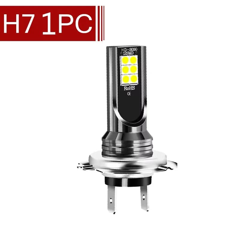 Ampoules de phares de voiture LED H7, 2 pièces, Super brillantes, pour Audi A4 B5 B6 B8 A6 C5 A3 A5 