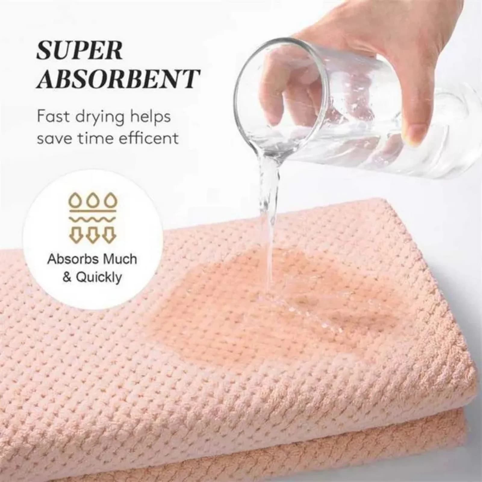 Serviette pour cheveux de couleur unie, bonnet pour cheveux secs texturés, serviette pour cheveux ab
