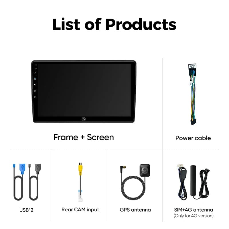 Ainavi autoradio pour Fiat Ducato citroën cavalier Peugeot Boxer 2006-2024 sans fil Carplay Android 