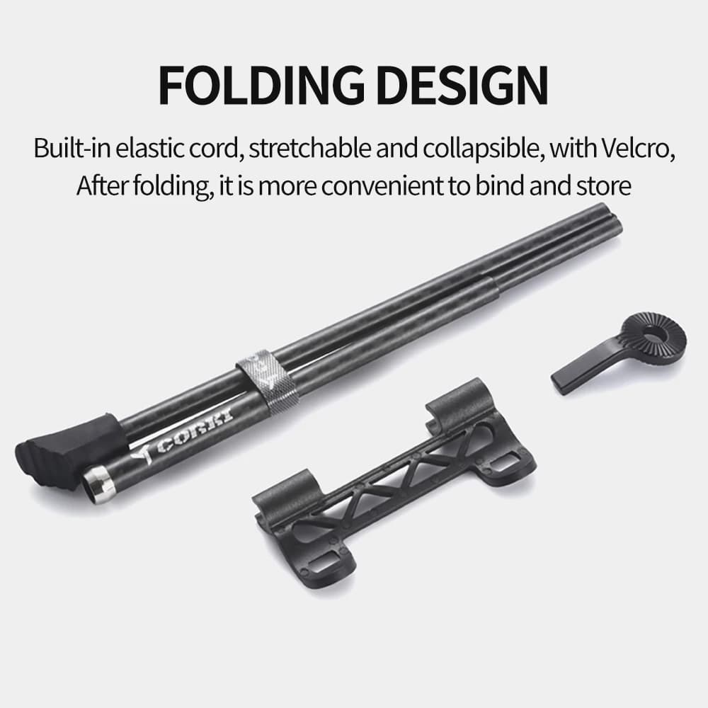 Béquille de vélo de route ultralégère en Fiber de carbone, Support de stationnement pour vélo de mon